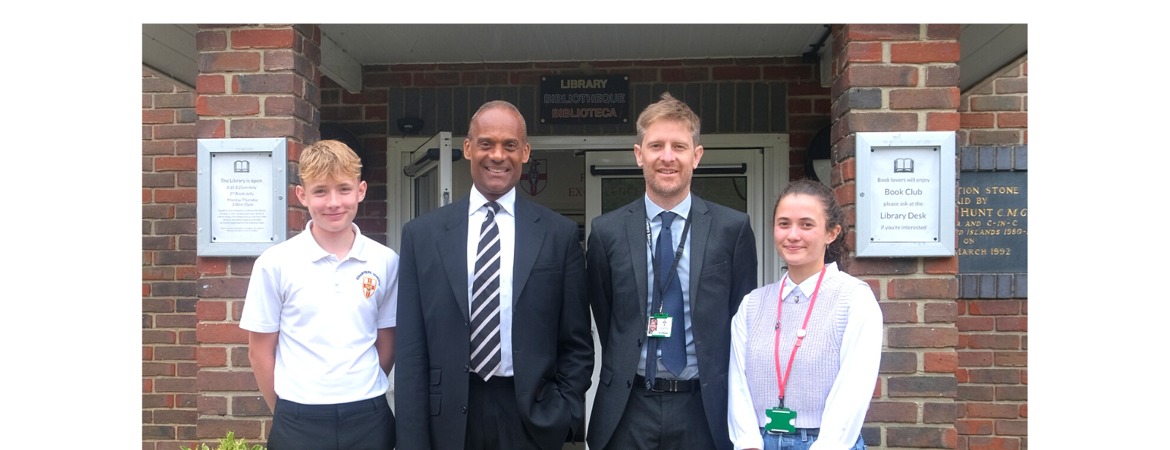 Windsor MP visits Charters School to discuss the problem of youth vaping